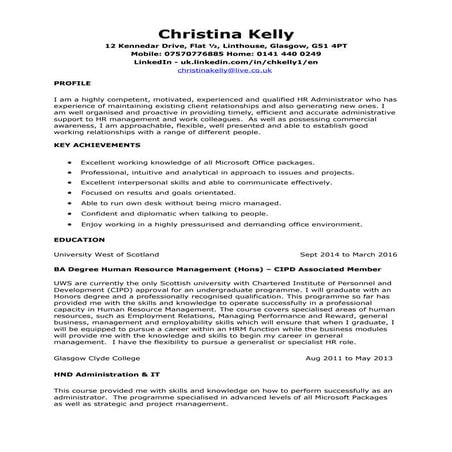 Updated cv | DOC
