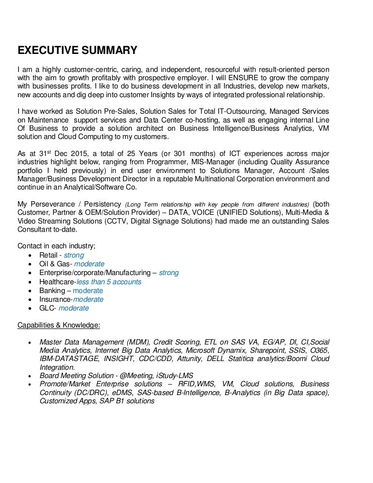 master data management resume