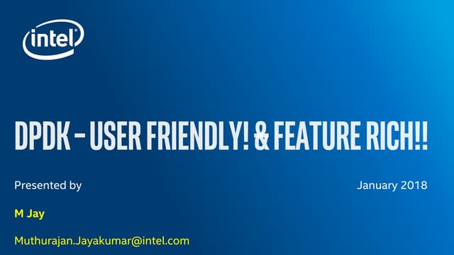 What are latest new features that DPDK brings into 2018?