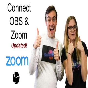 Updated How to connect OBS and Zoom