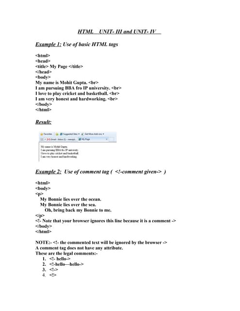 Updated html programs | PDF | Free Download