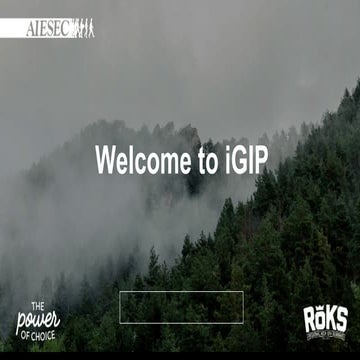 AIESEC US RoKS 2015 | iGIP Track
