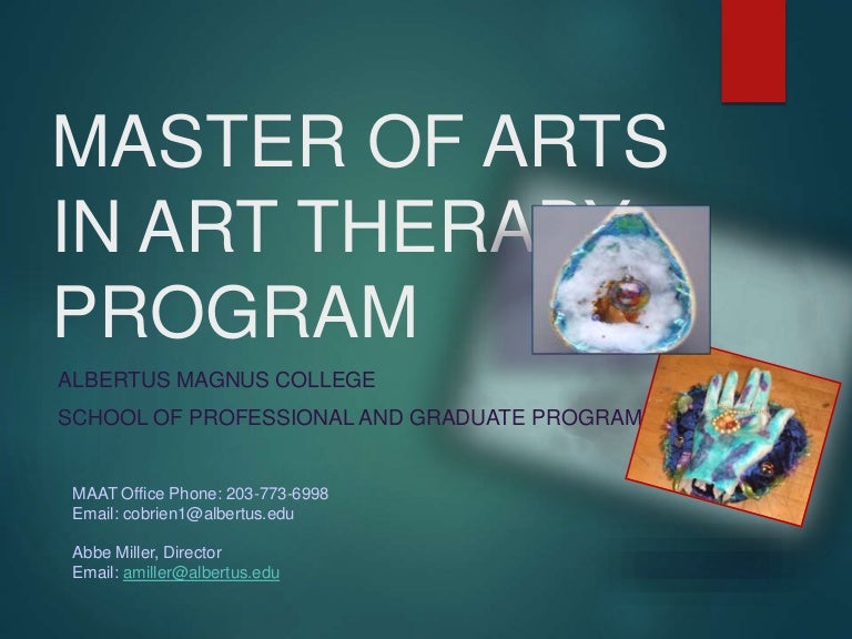 Master of Arts in Art Therapy Program