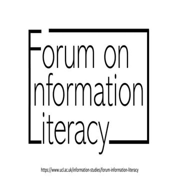 Leveraging information literacy : Mapping the conceptual influence and ...