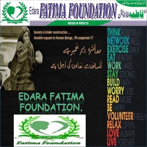 Profile of Edara-e-Fatima Foundation