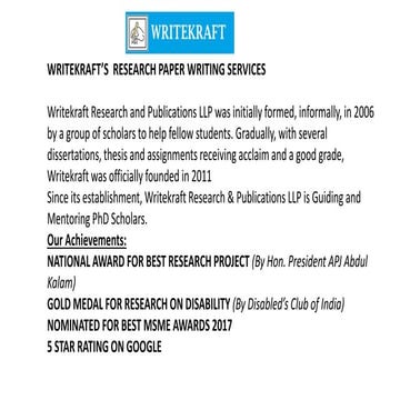 Research Paper Writing[www.writekraft.com]