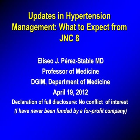 Guidelines for treatment of hypertension | PDF
