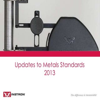 Metals Tensile Testing Standards - ...