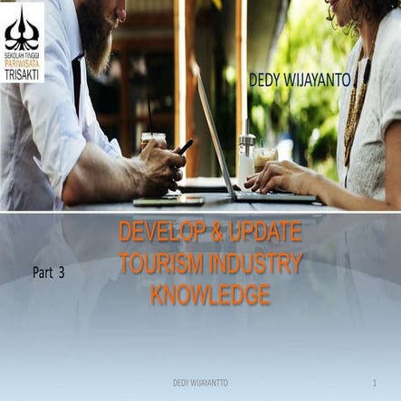 Update tourism industry knowledge part 3