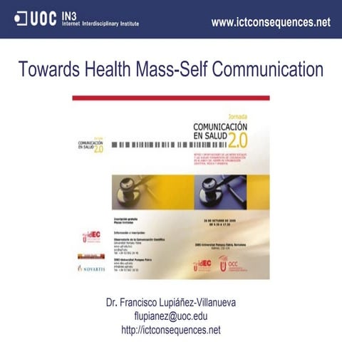 Towards Health Mass-Self Communication