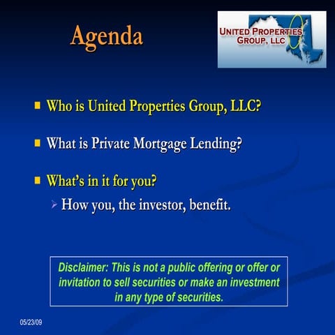 Private Lending Presentation