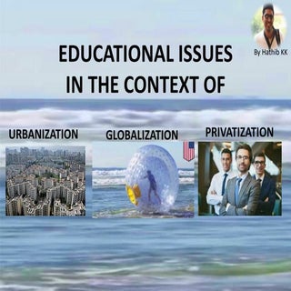 Educational issues in the context o...