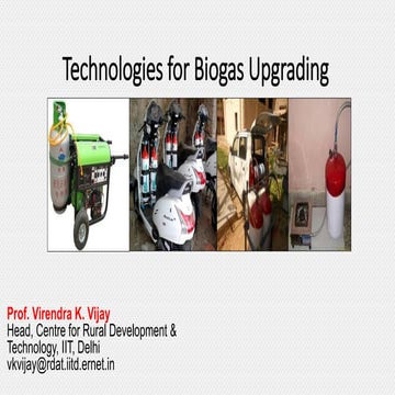Upgradation technology.pdf of biogas project