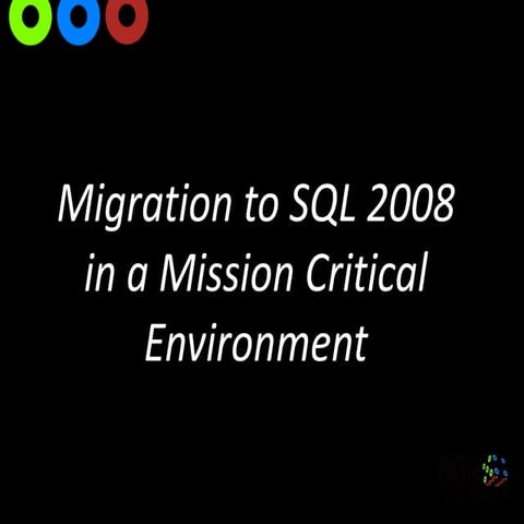 SQL Server Database Migration | PPTX