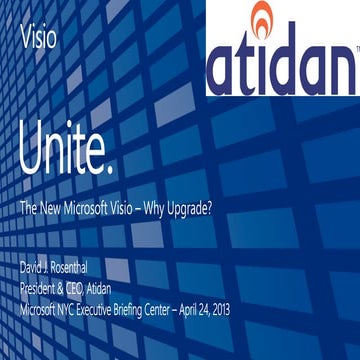 Upgrade to Microsoft Visio 2013 - from Atidan