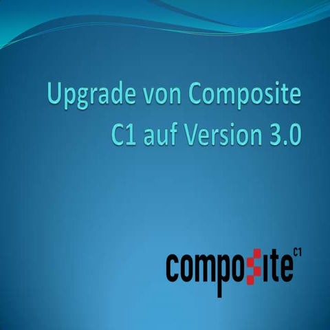 Upgrade von Composite C1 auf Version 3