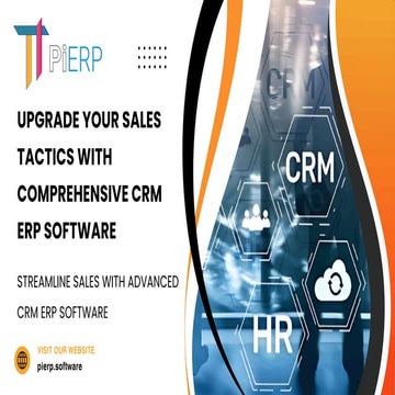 Elevate Your Sales Strategy with Comprehensive CRM ERP Software