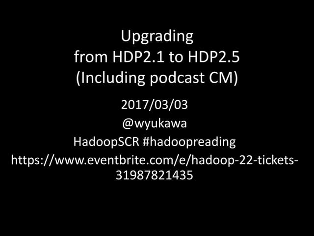 Upgrading from-hdp-21-to-hdp-25
