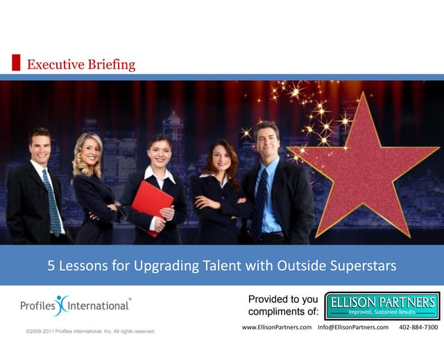 Upgrading Talent