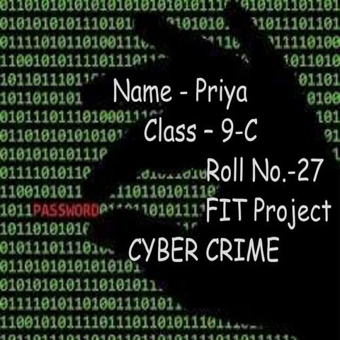 cyber crime