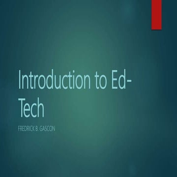 Educational Technology