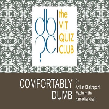 QOTM Aug '16 - Prelims (with Answers)