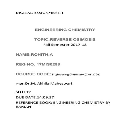 Upload2 chemistry reverse osmisis