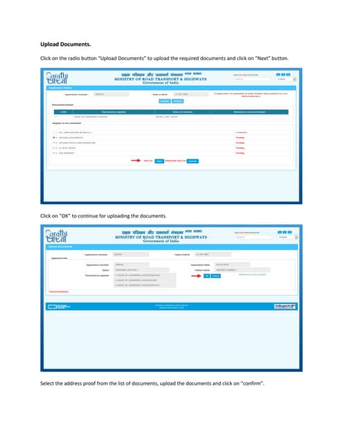 Driving License form | PDF