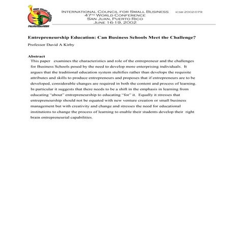 Uploads 178 entrepreneurship education-can business meet the challange