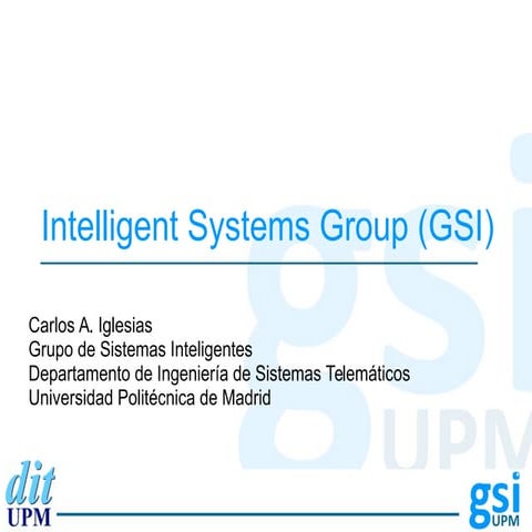 UPM GSI Presentation