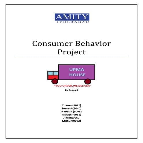 Upma house ( New Business Idea)