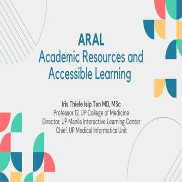 Academic Resources and Accessible Learning (ARAL)