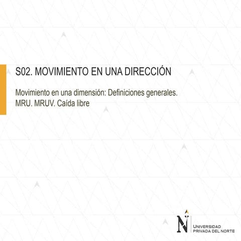 Cinemática del punto material