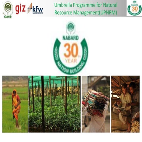 Umbrella Programme for Natural Resource Management(UPNRM)_NABARD_2013