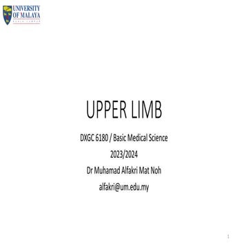UPPER LIMB 2024......................pdf