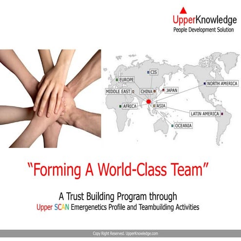 Upper Teamwork - Trust Building