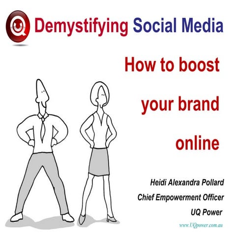 Upping your uq power with linked in v3 for sharing