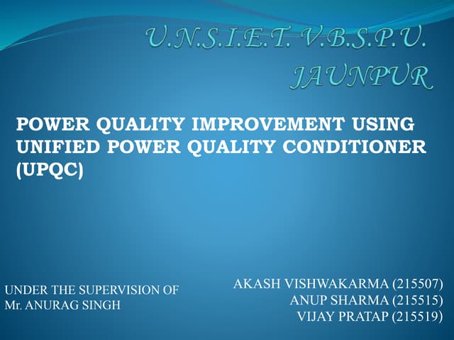 UPQC ppt main