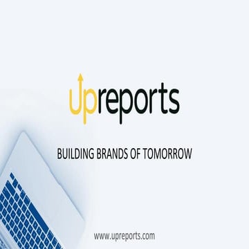 Digital marketing & branding agency profile PDF presentation - Upreports