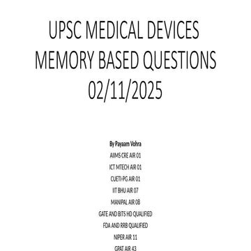 UPSC MEDICAL DEVICES GOVERNMENT JOBS.pptx