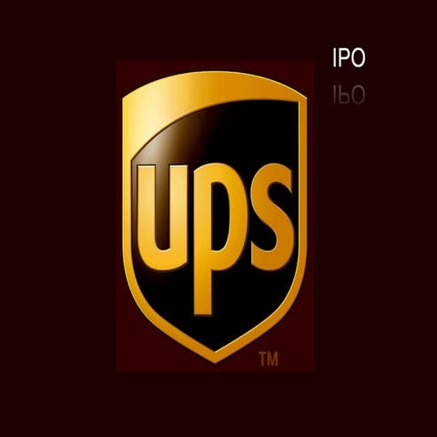 UPS IPO