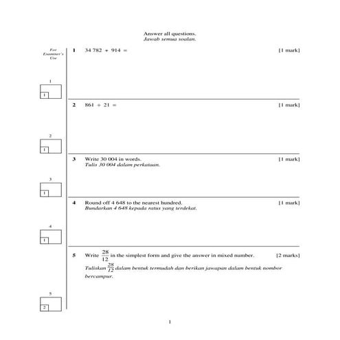 Upsr01 paper2 dwibahasa