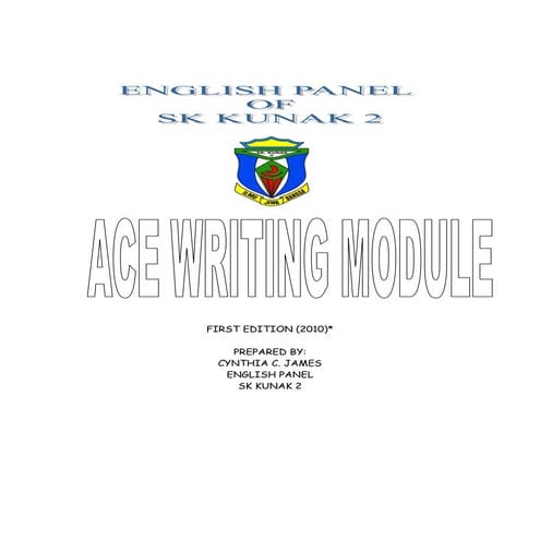 Upsr writing techniques and model answers