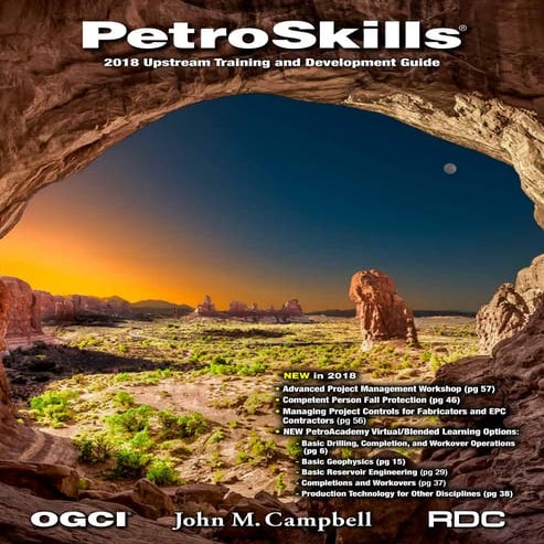 PetroSkills 2018 Upstream Training Catalog