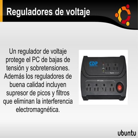 Ups Y Regulador De Voltaje