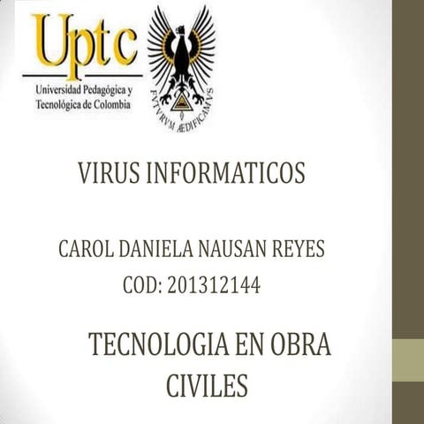 Uptc virus informatico