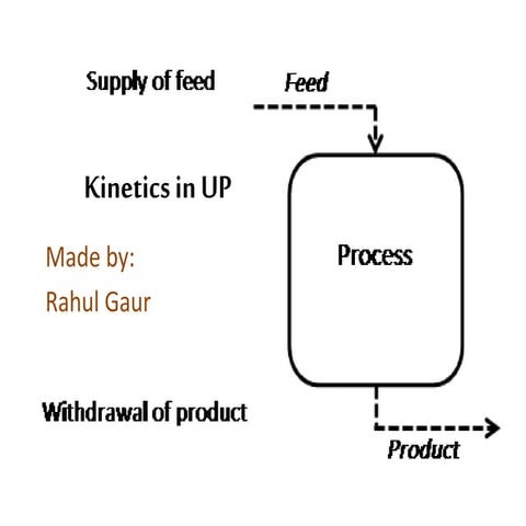 Chemical Kinetics in Unit Processes
