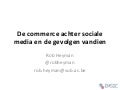 Commerce achter sociale media