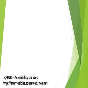 @TUR – Acessibility on Web