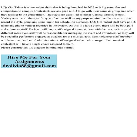 UQ�s Got Talent is a new talent show that is being launched in 2023 .pdf